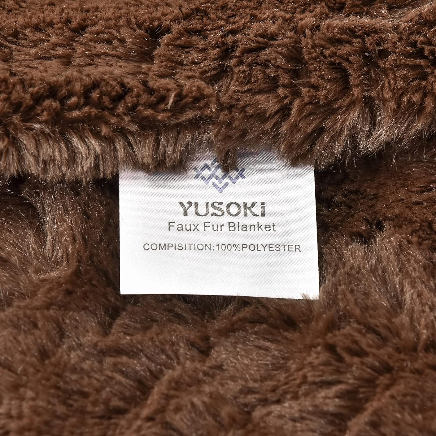 YUSOKI Luxury Double Sided Faux Fur Throw Blanket(Without Pillows),Soft Fuzzy Fluffy Cozy Plush Furry Comfy Warm Blanket for Couch Bed Chair Sofa Bedroom Women Teen Girls Gift(Ivory,50 x 63)